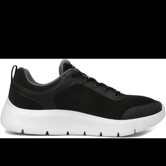 Skechers Men's Go Walk Flex-Independent Sneaker, Black/Grey - Picture 6 of 9